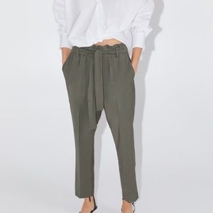 Zara Paper Bag Pants